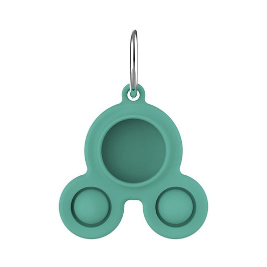 Silicone Cover Protector for Apple AirTag Tracker Case - Green