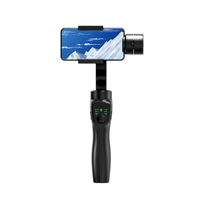 F8 Adjustable Bluetooth Phone Anti-shake Selfie Stick Stabilizer Camera Holder Max for 6.8 inch Phone - Black