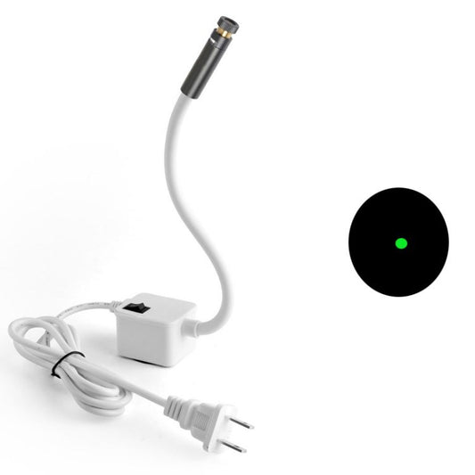 Infrared Laser Positioning Light Straight Line/Cross Line/Dot Measurement Garment Clothing Tool - White/US Plug/Green Dot 100wm