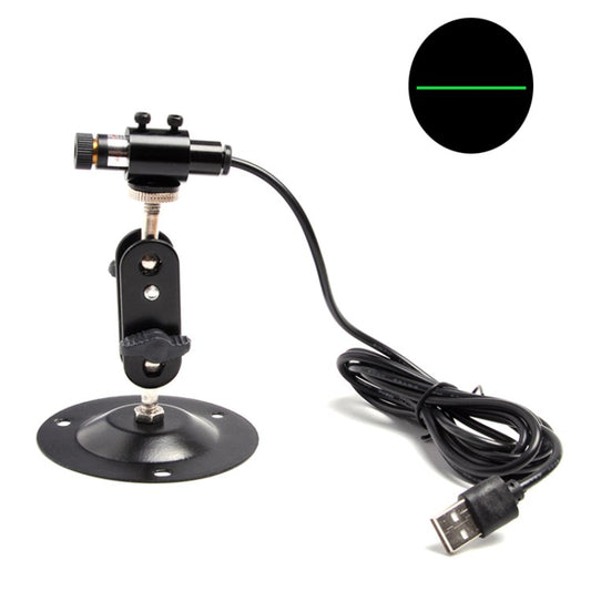 Garment Clothing Tools Laser Positioning Light Measurement Lamp - Black/USB Plug/Green Line 100wm