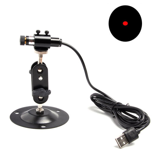 Garment Clothing Tools Laser Positioning Light Measurement Lamp - Black/USB Plug/Red Dot 200wm