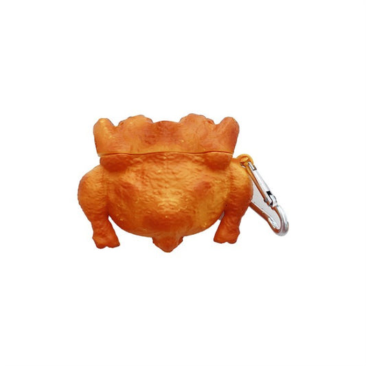 Uniqkart for Apple AirPods Pro Bluetooth Earbuds Case Fried Chicken Earphone Box Cover