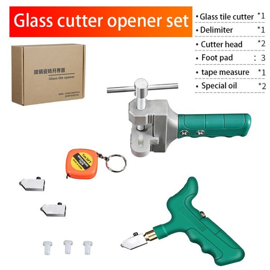 Manual Tile Cutter Multi-functional Glass Cutter Set for Glass Tiles Cutting