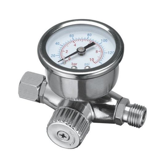 10Kg Airflow 1/4" Air Valve Regulator with Gauge for Spray Gun Pnuematic Tool