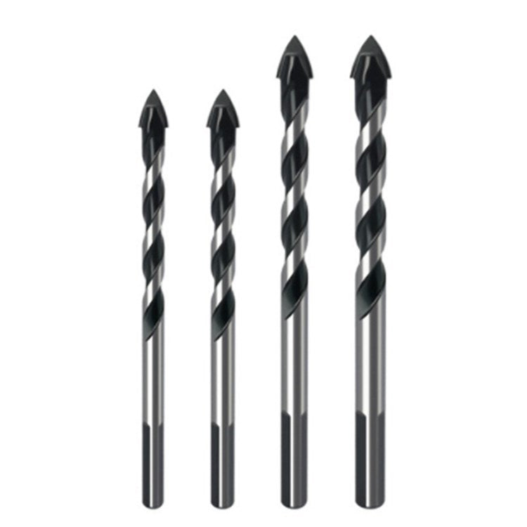 4Pcs/Set 6-12mm Triangle Drill Bit Set for Wall Ceramic Tile Marble Glass Hole Saw Tool
