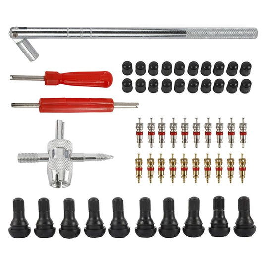 54Pcs/Set Valve Cores Remover Car Tire Repair Tool for Cars, Bicycles, Motorcycles