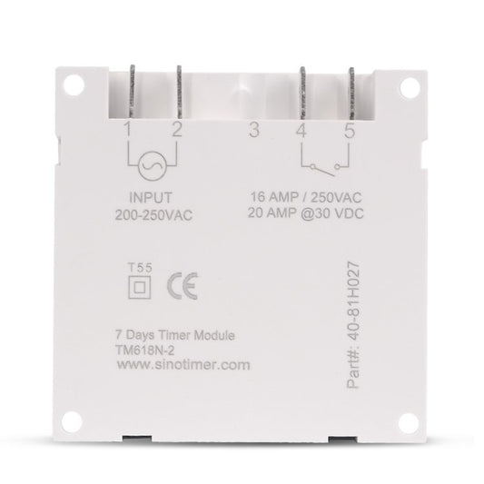 Sinometer TM618N 220V  Timer Switch 7 Days Weekly Programmable Digital Time Relay Power Supply Timer for Home Kitchen