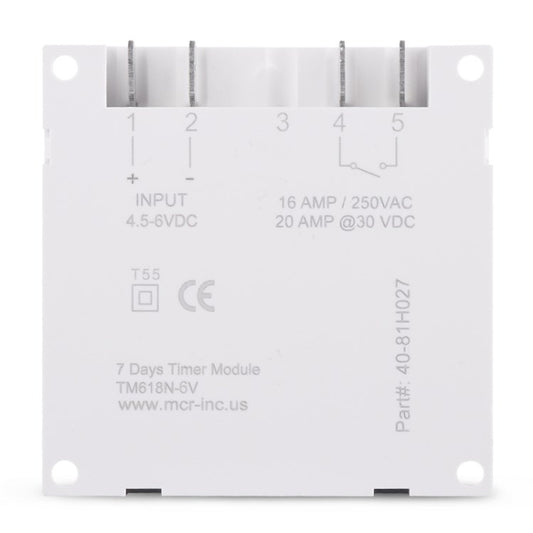 Sinometer TM618N 6V  Timer Switch 7 Days Weekly Programmable Digital Time Relay Power Supply Timer for Home Kitchen