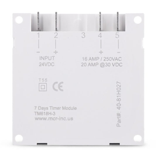 TM618H 24V Home Appliance Timer Switch 7 Days Weekly Time Relay Power Timer for Home Office School