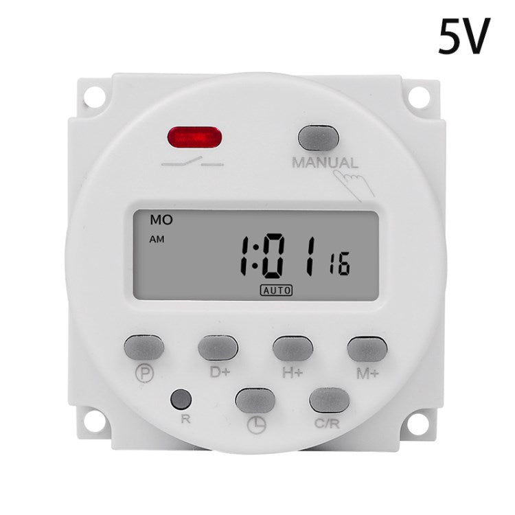 CN101A 5V Countdown Timer Switch 7 Days Weekly Time Controller for Bathroom Fan Heater Light