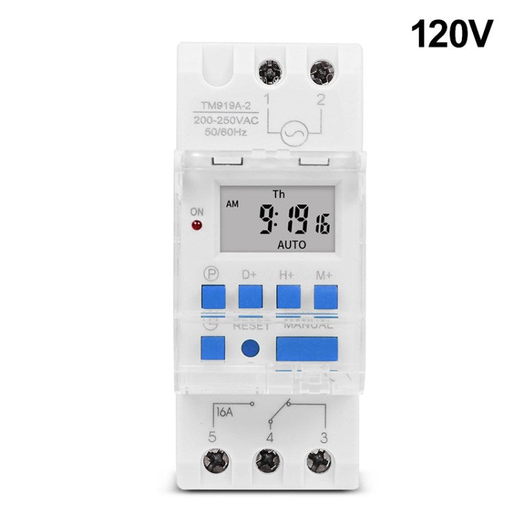 TM919A 120V  Automatic Cycle Timing Timer Countdown Switch Wall Electrical Timer for Fans Electrical Outlets