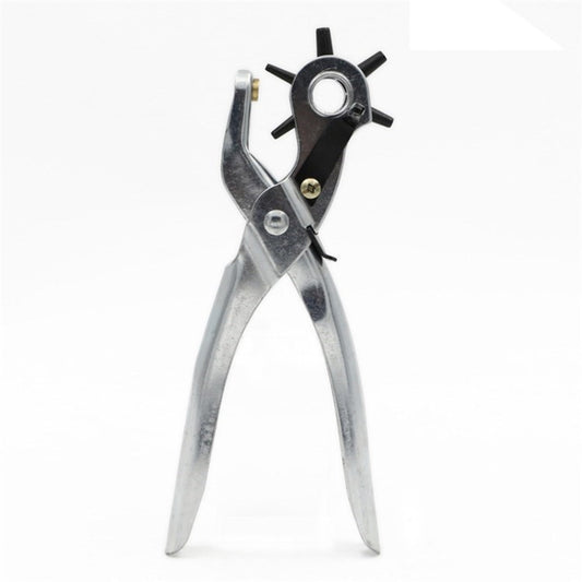 Leather Belt Hole Punch Plier Leather Hole Punch Tool for Leather Rubber Plastic - Smooth Handle