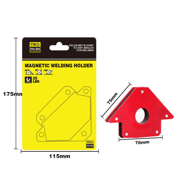 25lbs Magnetic Welding Holder Strong Magnetic Welding Positioner Auxiliary Bracket Magnetic Iron Right Angle Magnet