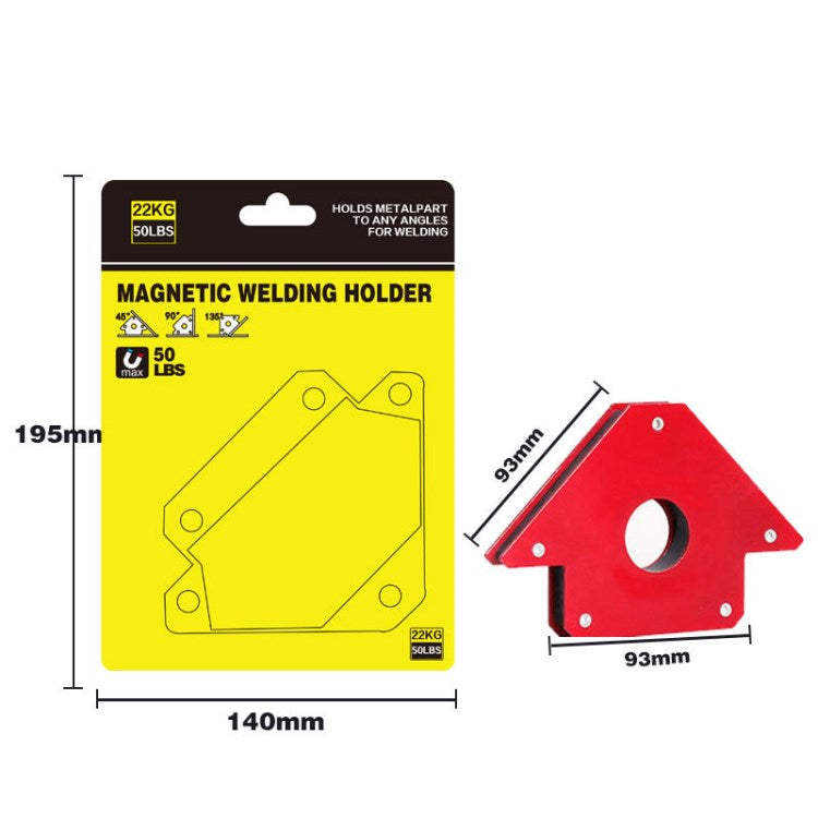 50lbs Magnetic Welding Holder Strong Magnetic Welding Positioner Auxiliary Bracket Magnetic Iron Right Angle Magnet