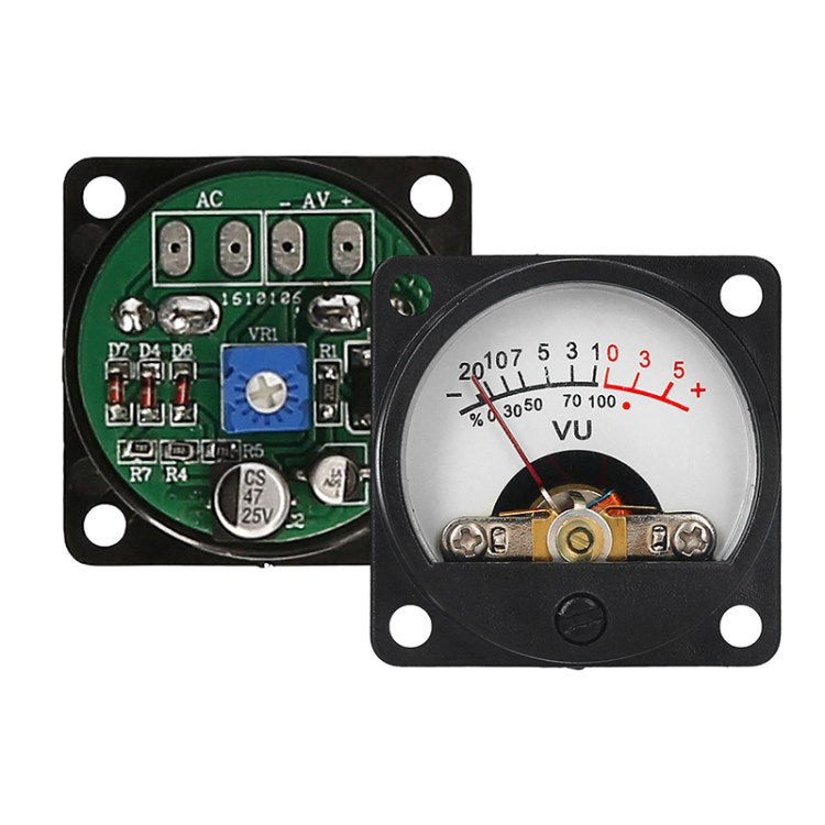 VU Level Amp Audio Meter VU Meter Sound Pressure Gauge