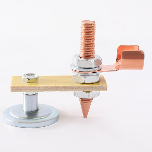 Magnetic Welding Clamp Strong Magnetism Welding Support Holder Ground Clamp Tools - 1 Foot