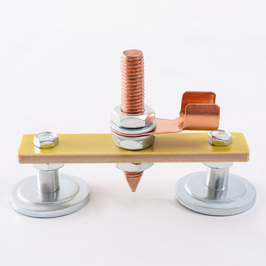 Magnetic Welding Clamp Strong Magnetism Welding Support Holder Ground Clamp Tools - 2 Feet