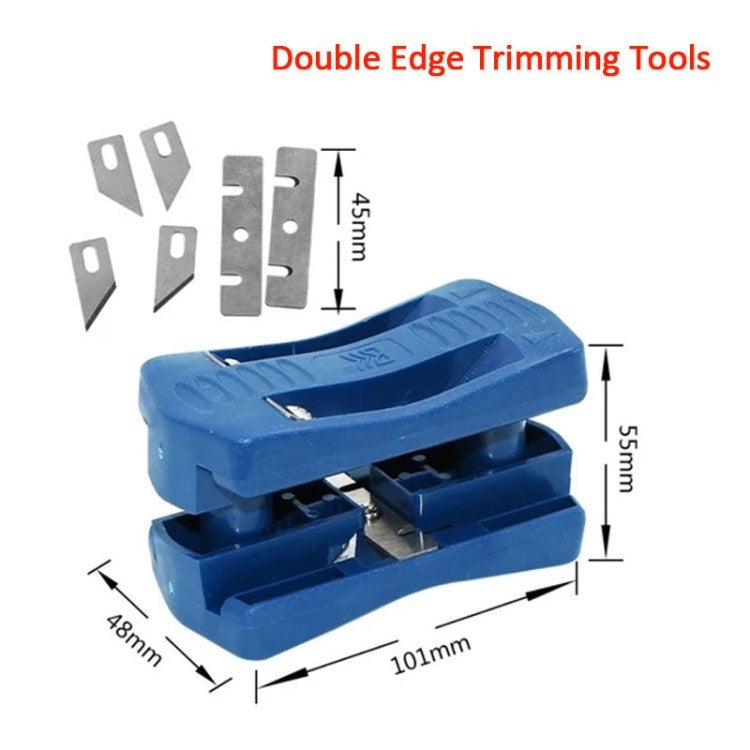 Edge Trimmer Edge Banding Cutter Plastic PVC Wood Manual Edge Banding Machine Woodworking Tool - Double Edge Trimming Tools