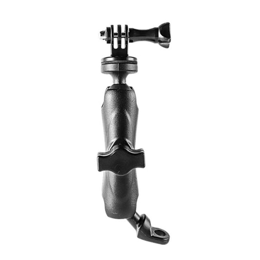 BSDDP Motorcycle Mount Camera Holder for Gopro Hero DJI Osmo Action Cameras, 360 Degree Rotation Camera Holder - Rearview