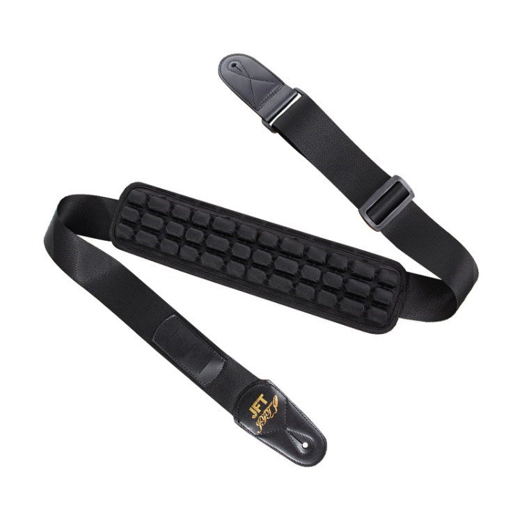 JFT BP-211 Adjustable Guitar Guitar Strap Comfortable Wearing Long Strap for Bass, Electric Guitar - Black