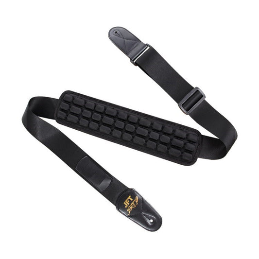 JFT BP-211 Adjustable Guitar Guitar Strap Comfortable Wearing Long Strap for Bass, Electric Guitar - Black