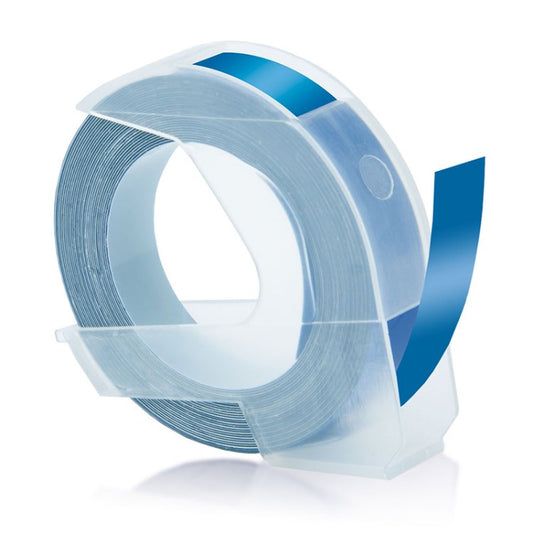 3m 9mm 3D Printer Label Tape for Dymo 1610 Motex E101 All Labeling Machines Plastic Labels Replacement - Baby Blue