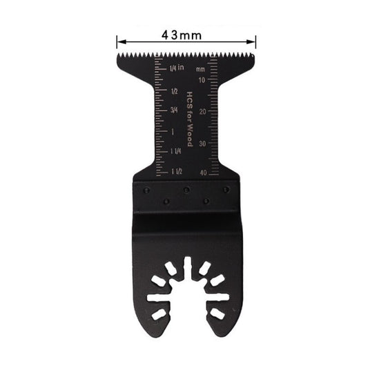 10Pcs Oscillating Saw Blades Metal Wood Multitool Quick Release Tool Blades - 43mm