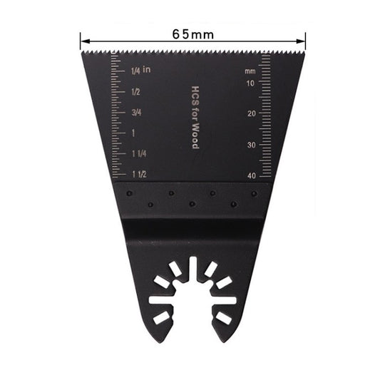 10Pcs Oscillating Saw Blades Metal Wood Multitool Quick Release Tool Blades - 65mm