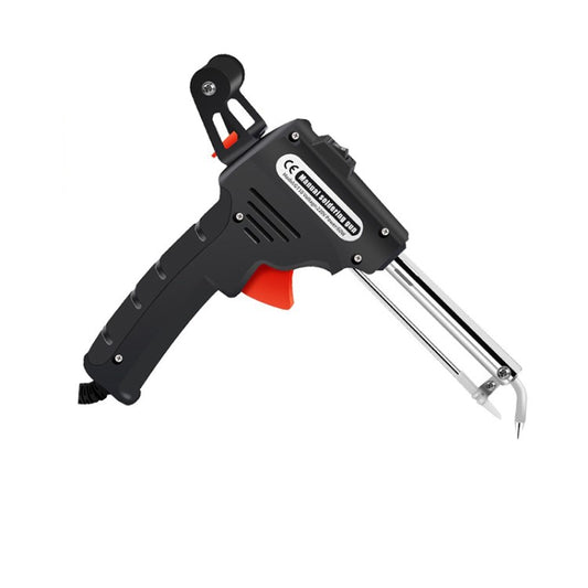 Soldering Iron 60W Manual Soldering Gun Welding Tool Handheld External Heating Auto Send Tin Iron - Style A / Black / CN Standard Plug