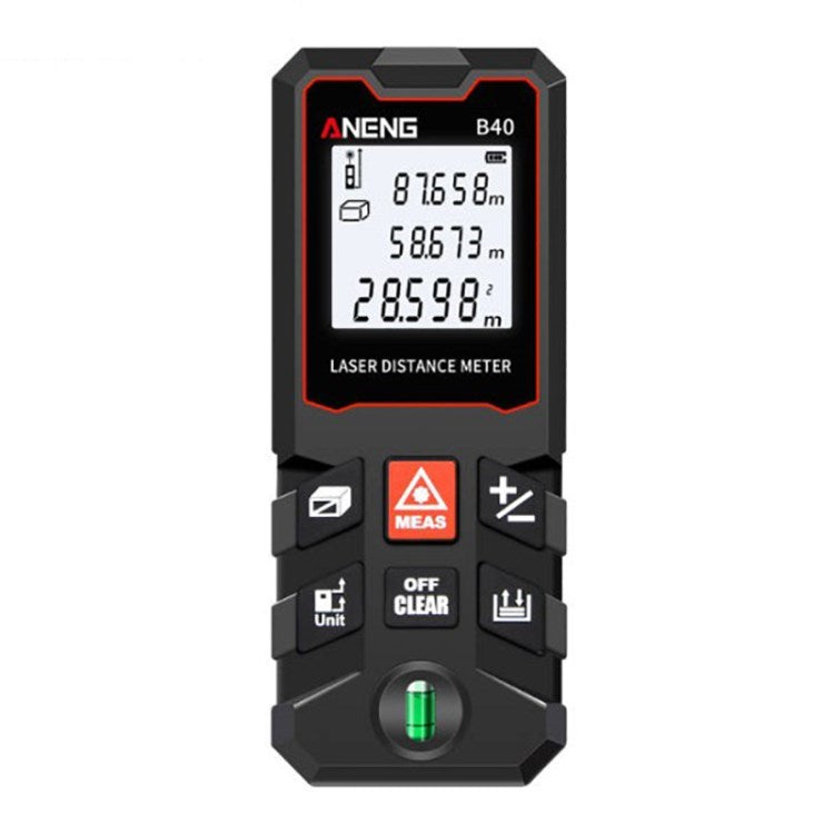 Aneng B40 / B60 / B80 / B100 Digital Laser Rangefinder Distance, Area, Volume Measurement Tool - B40