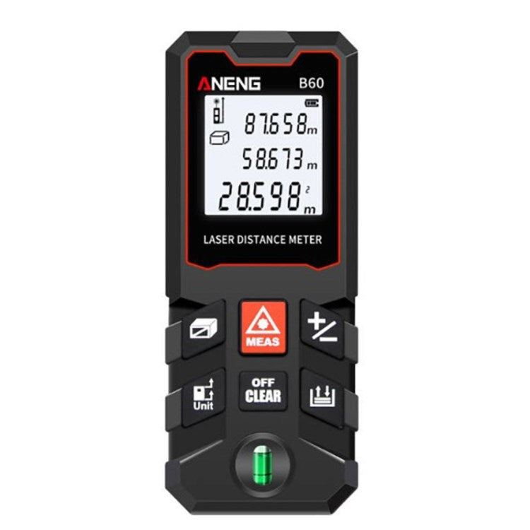 Aneng B40 / B60 / B80 / B100 Digital Laser Rangefinder Distance, Area, Volume Measurement Tool - B60