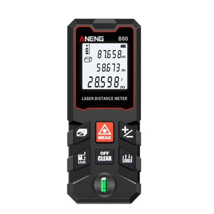 Aneng B40 / B60 / B80 / B100 Digital Laser Rangefinder Distance, Area, Volume Measurement Tool - B80