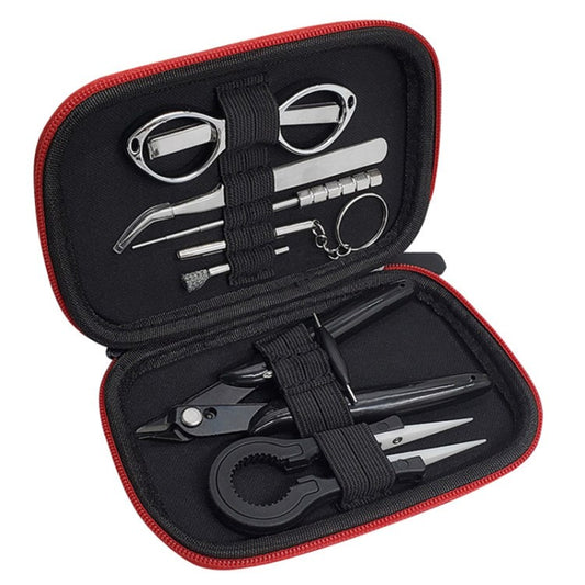 8Pcs DIY Vaping Tool Kit Multi-Purpose Household Hand Tool  with Case for Home and Jewelry Repairs