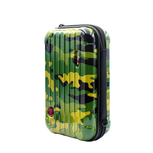 Uniqkart For Insta360 X3 Action Camera Shockproof Carrying Case Portable Travel Storage Bag - Green