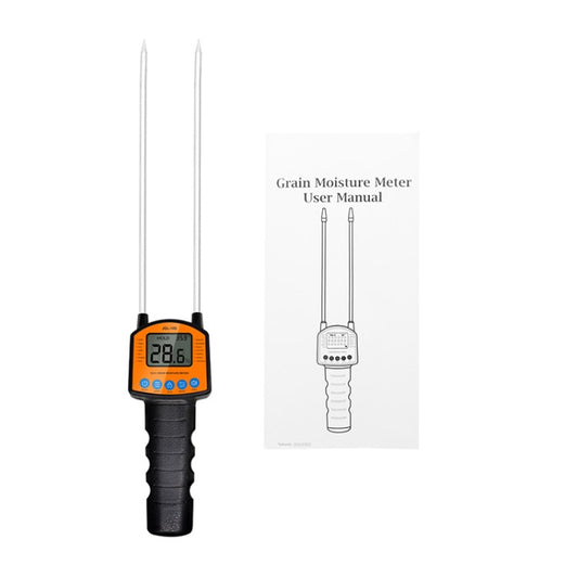 JGL-188 Digital Grain Moisture Meter Corn Wheat Rice Bean Peanut Sorghum Hygrometer Humidity Tester Tool (No FDA Certification, BPA Free)