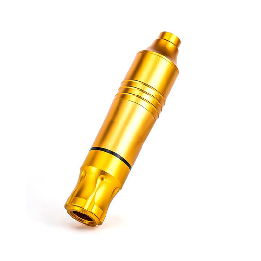 Rotary Tattoo Pen Machine Aluminium Alloy Tattoo Gun Artist Body Makeup - Gold