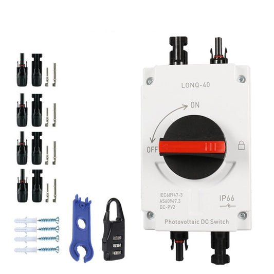 1000V 32A Photovoltaic DC Isolation Switch IP66 Water Resistant Photovoltaic Circuit Isolator Switch - Upgrade Version
