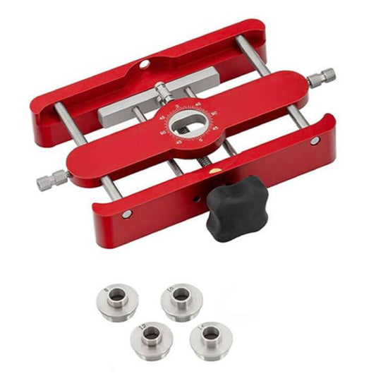 Precision Mortising Jig Loose Tenon Joinery Jig Woodworking Tools Punching Hole Locator for Carving Machine