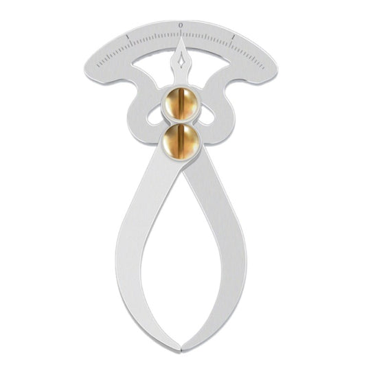 Stainless Steel Feeler Gauge Inner Outer Diameter Measurement Caliper - Inch Scale