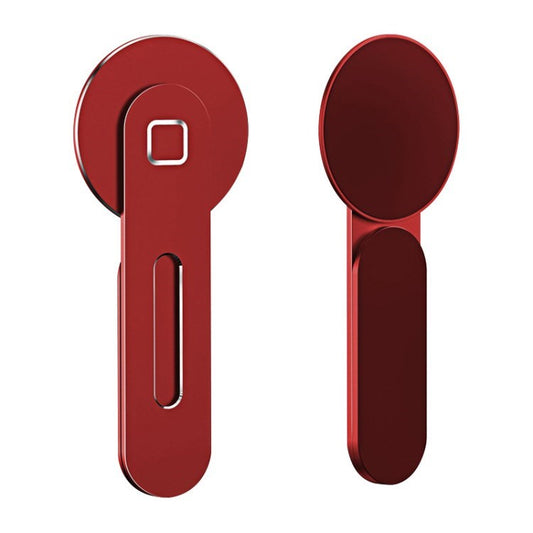Car Magnetic Phone Holder Easy Install Touch Control Screen Phone Mount - Red