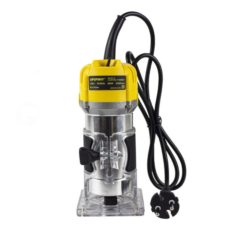 220V Wood Electric Trimmer Woodworking Engraving Machine Wood Router Tool EU Plug