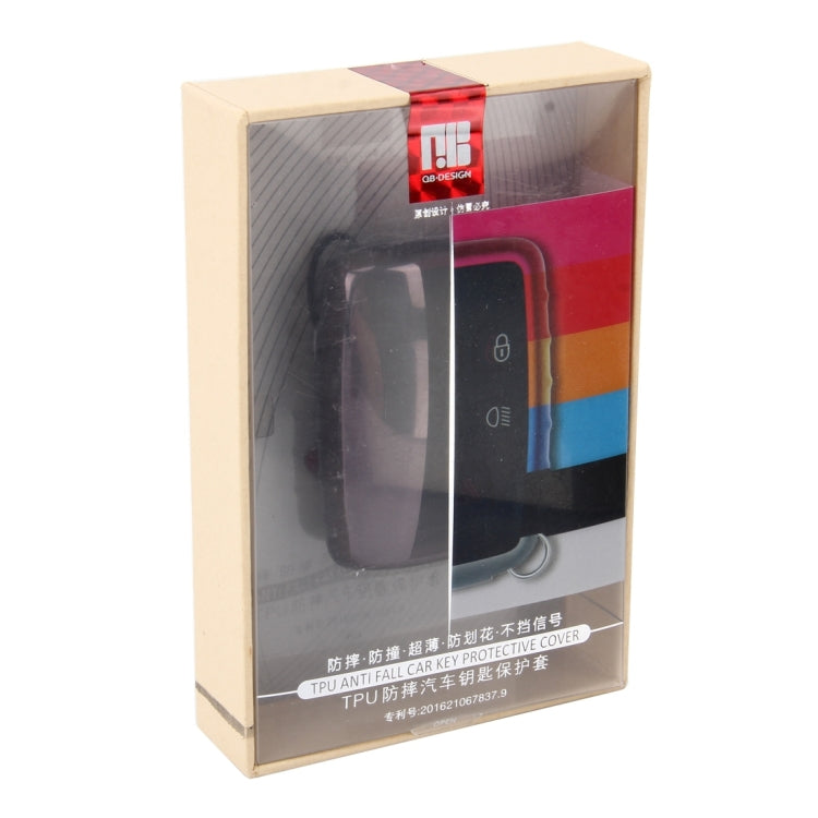 Universal TPU Plating Drop-proof Car Auto Key Ring Protection Cover