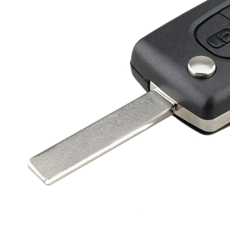 For CITROEN C8 / PEUGEOT 1007 Car Keys Replacement 4 Buttons Car Key Case with Grooved, without Holder