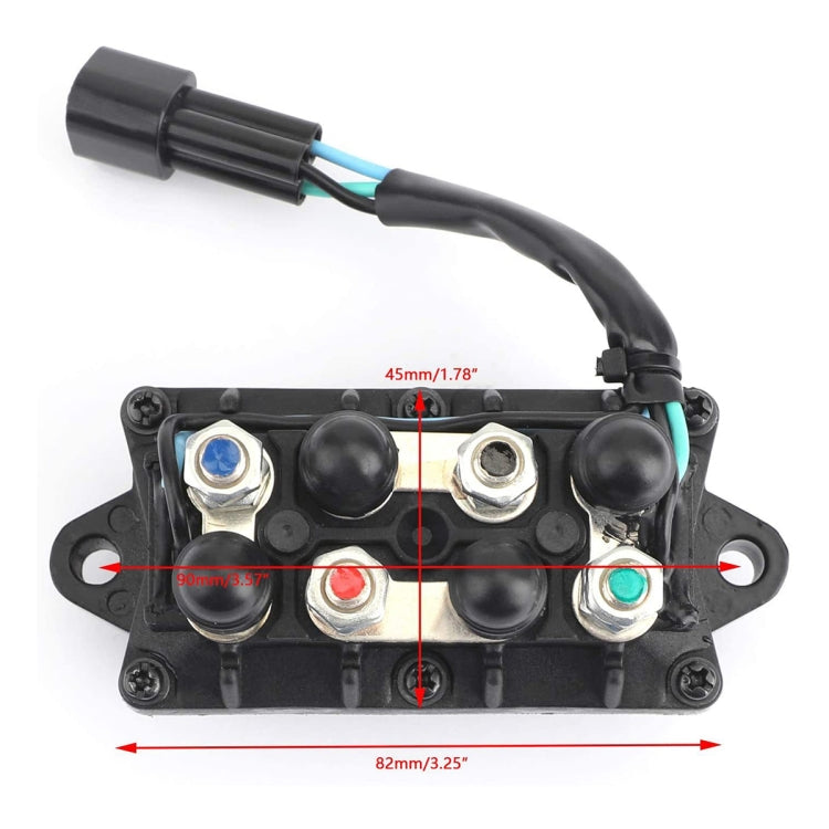 Stroke Relay Assembly with Outboard Motor Switch for Yamaha 703825630100