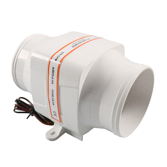 A6608-01 4 inch 12V 6-Blade Yacht Exhaust Fan