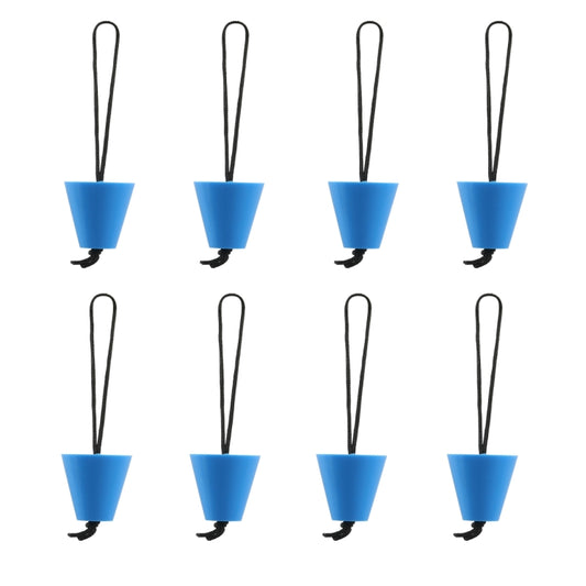A6701 8 in 1 Blue Kayak Silicone Drain Hole Plug