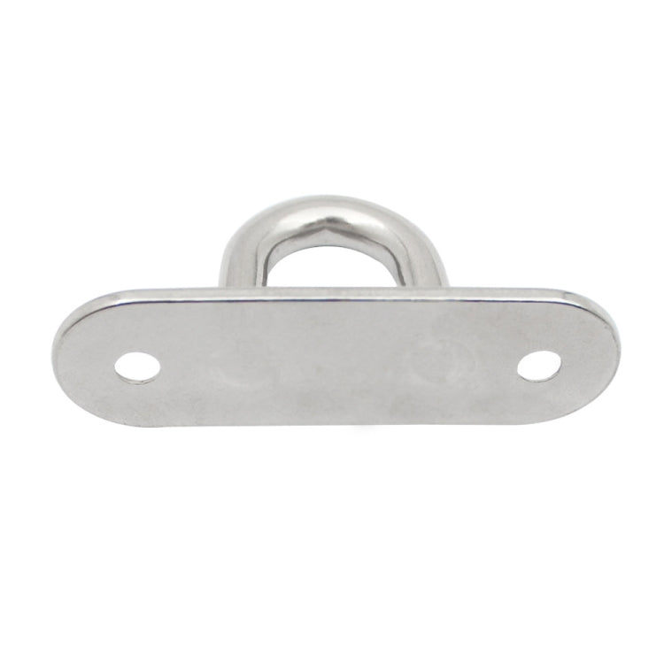 3 PCS 8mm 304 Stainless Steel Ship Oval Door Hinges Buckle