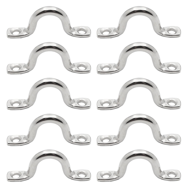 10 PCS 316 Stainless Steel Yacht Bow Handle, Size:4mm