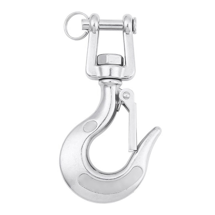 350kg Load Bearing 304 Stainless Steel Rotatable Fork Hoist Chain Lifting Cargo Hook