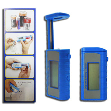 Portable LCD Display Digital Battery Tester Checker AA AAA C D 9V Battery